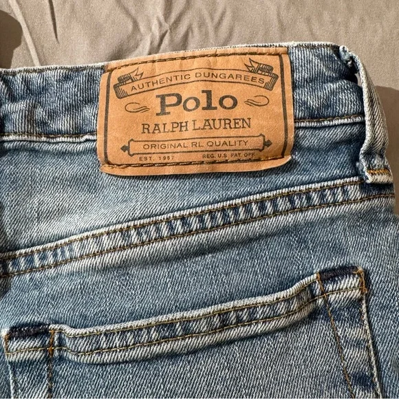 Polo by Ralph Lauren Kids Blue Jeans Size: 14 - Picture 2 of 10